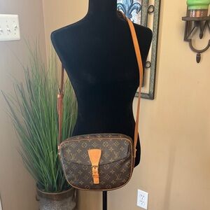 Louis Vuitton Monogram Jeune Fille GM Crossbody Shoulder Bag